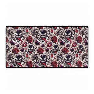 Venom Valentines Day Desk Mats - Perfect for Work or Gaming, Anti-Slip Desk Pads, Mouse Pad for Office, Unique Desk Accessories, Large Desk