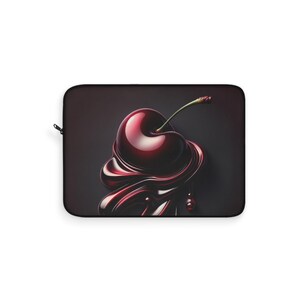 Dripping Cherry Juice Laptop Sleeve Bold and Seductive Design