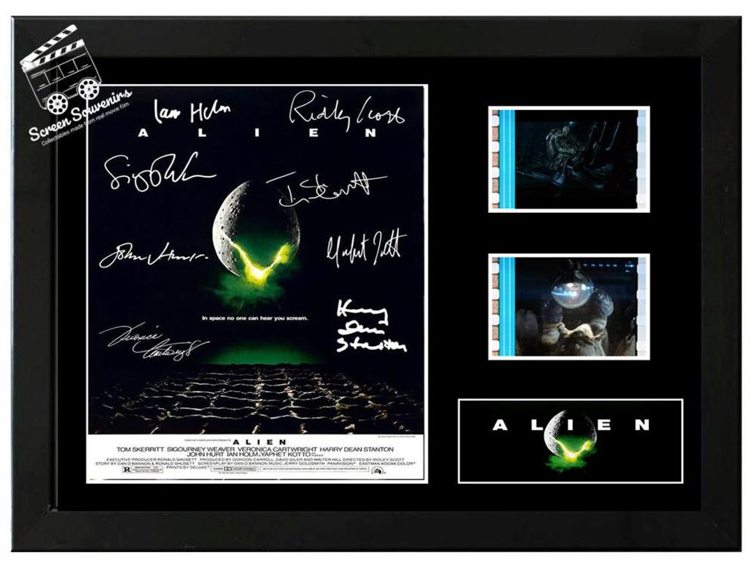 Alien 1979 Signed Movie Film Cell Memorabilia Display With a COA - Etsy