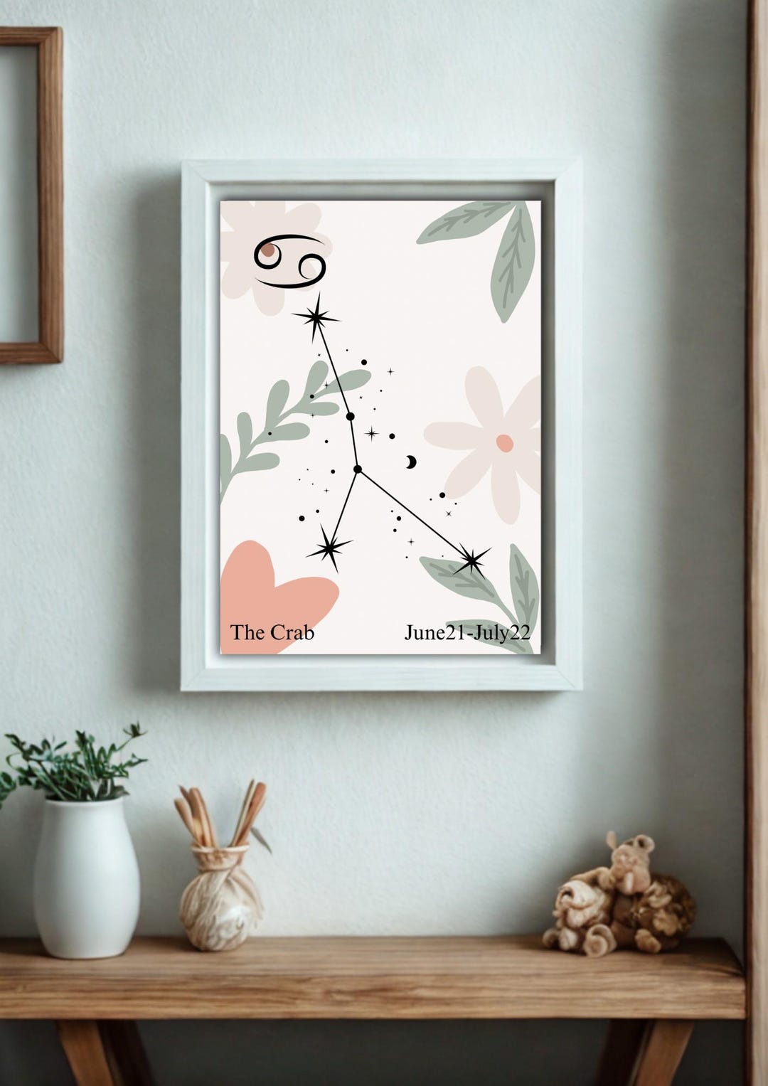 Zodiac Poster for Kids – Cancer Sign on PDF – Astrology Wall Art ...