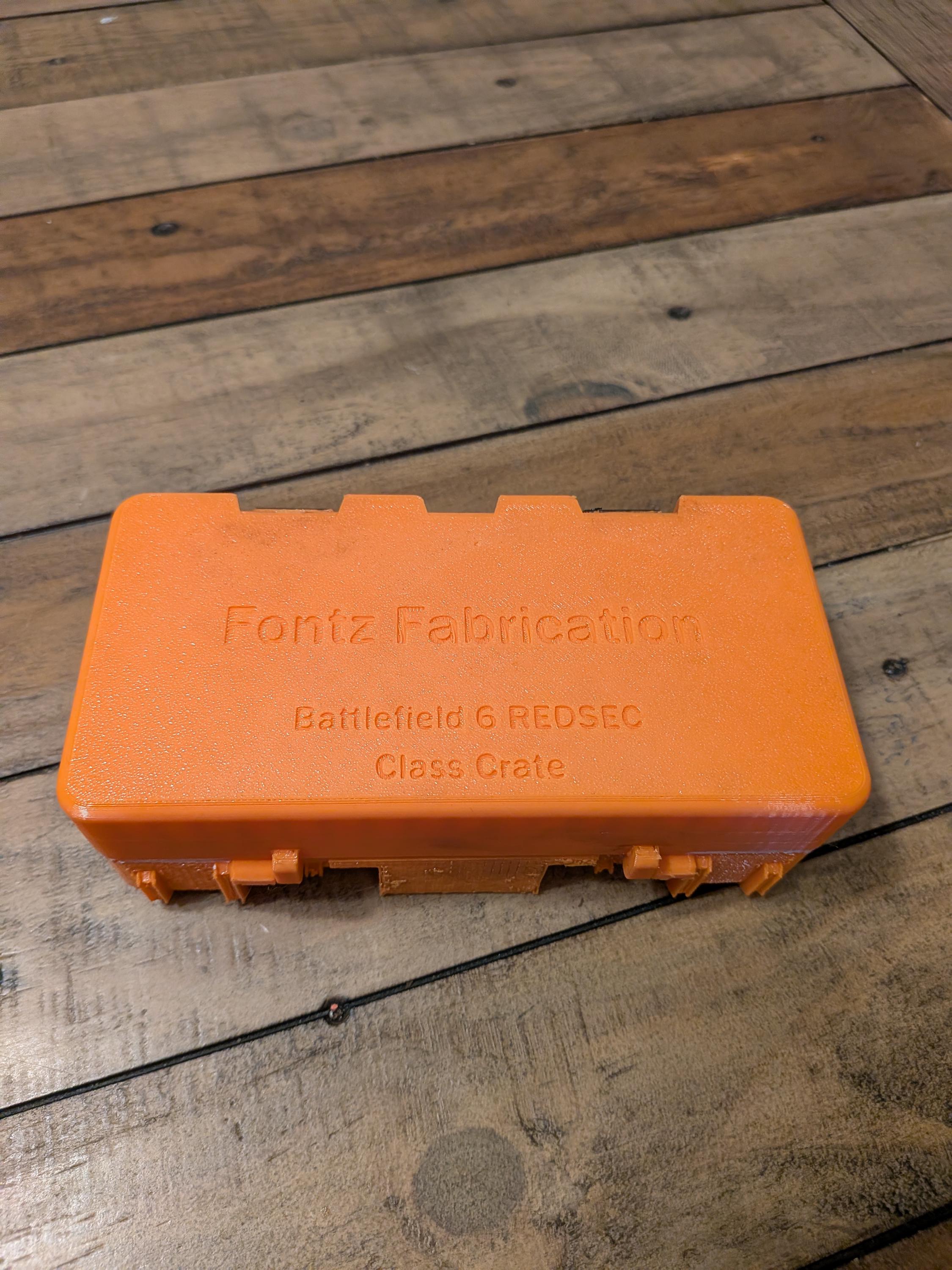 Battlefield 6 Class Crate Model Desk Toy Mini Orange Box - Etsy