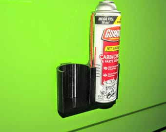 Magnetische houder voor spuitbus voor gereedschapskisten en servicewagens