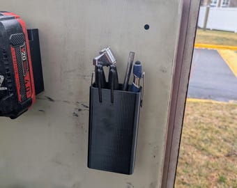 Magnetische pennenhouder voor gereedschapskisten, vrachtwagens, winkels en meer 80 lb magneet