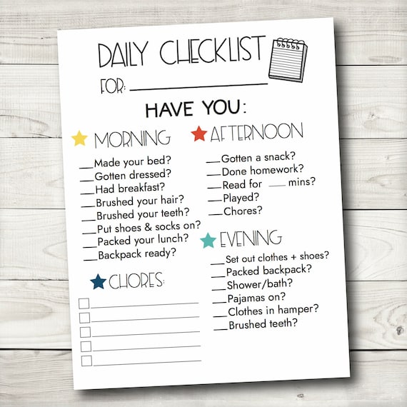 editable-daily-checklist-daily-routineprintable-daily-etsy