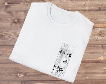Demon Slayer Anime Unisex T-Shirt, Demon Slayer Flame Hashira Kyojuro Rengoku shirt, Gift for Fans, Street Style, Manga Tee, Anime Fashion
