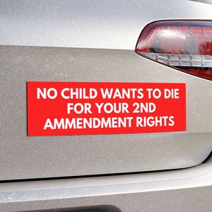 Anti Second Ammendment Car Magnet F Trump Election Political Women&#39;s Rights Bumper Sticker Anti-Trump Republican Anti-Maga Anti-Facist