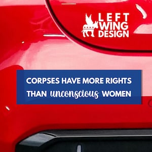 Frauenrechte-Automagnet oder Aufkleber Demokrat-Autoaufkleber Politisch Anti-MAGA Republikaner Anti-Christlich Suffragette Schützen