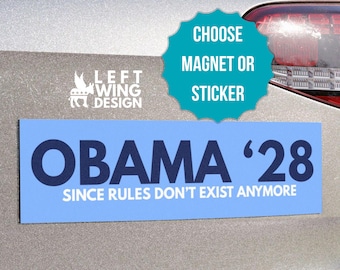 Pro Democrat Anti Trump Car Magnet 10x3 Election Democrat Bumper Sticker Political Anti Trump Anti Republican FDT Funny Political Sticker