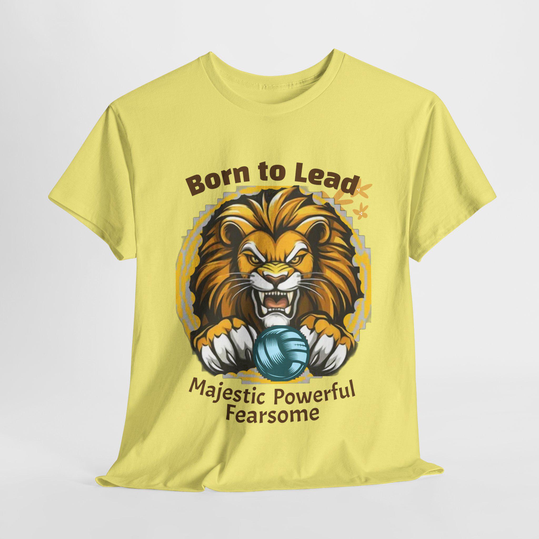 Born to Lead Lion T-shirt: Scan for Inner Power - Etsy Canada