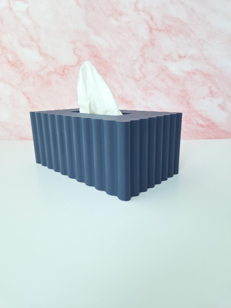 Ripple Tide Tissue Box Cover – Wavy Rib Collection – Fits Kleenex ...