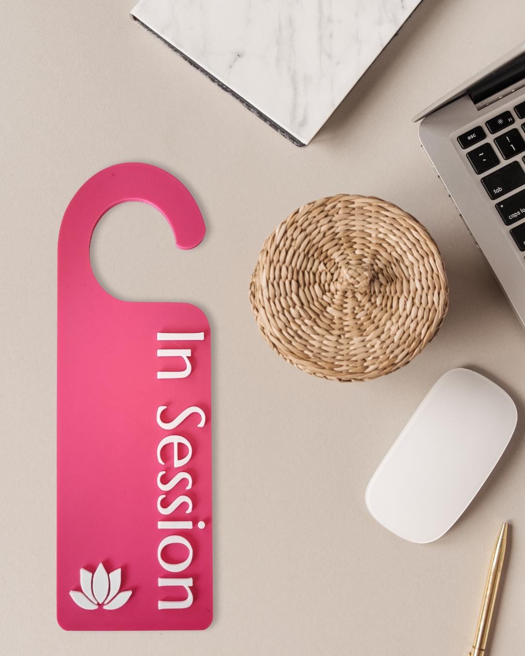 In Session Door Hanger: Salon, Spa, & Office Privacy Sign - Etsy