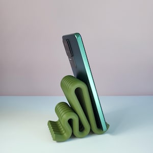 Phone Stand – Modern Minimalist Phone Holder for Desk | iPhone Stand | Office Decor & Desk Organization