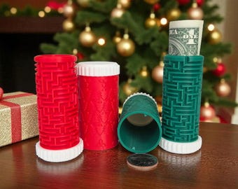 Christmas Money Maze Gift Box • Personalized Puzzle Box • Very Difficult