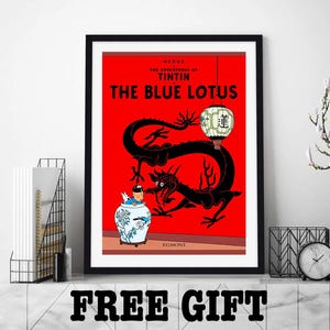 Tintin Frame Wall - Etsy