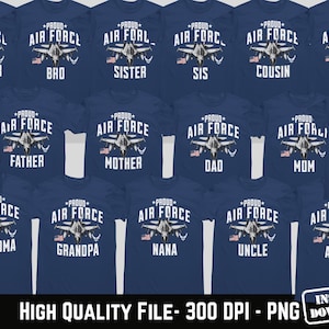 US Air Force Graduation, Graduate Lackland Air Force Base, San Antonio. Use for t-shirts, hoodies & more. DTF printing and more. 300 DPI Png