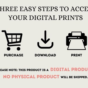 May include: Three easy steps to access your digital prints: purchase, download, and print. Please note: This product is a digital product. No physical product will be shipped.