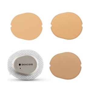 Dexcom G7 Cover, -Skin colour Pack-, Flexible and Reusable for use with Patches