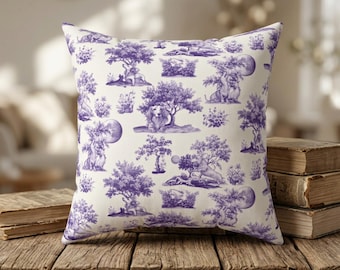 Cojín decorativo con estampado de perros salchicha / Cojín para sofá con diseño de perro / 8 opciones de color, incluye relleno.