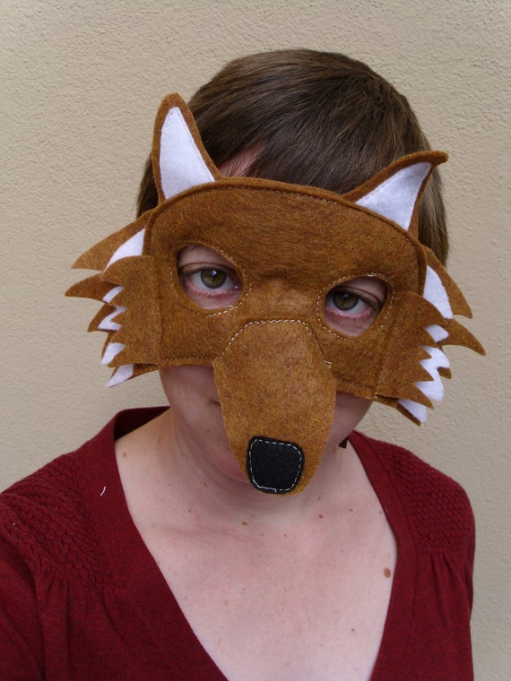 Items similar to Fox Mask on Etsy