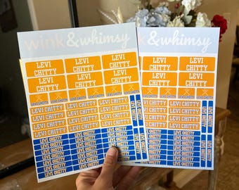 49 Custom School Supply Name Labels