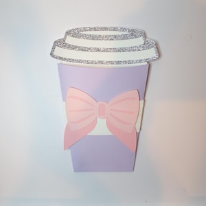 Kundenspezifische Kaffeetasse-Geschenk-Kartenhalter