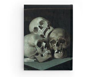 Three Skulls Gothic - Journal - Blank
