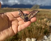Hoary Bat Magnet: Gift for animal lovers, vet techs, zookeepers, teachers cute non AI magnets for locker or fridge