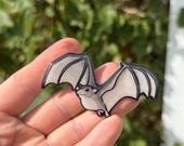 Egyptian Fruit Bat Magnet: Gift for animal lovers, vet techs, zookeepers, teachers cute non AI magnets for locker or fridge