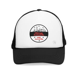 Chicago Raised Me Mesh Cap - Urban Streetwear Hat, Chicago Pride Baseball Cap, City Love Snapback, Windy City Fashion Accessory, Chi-Town