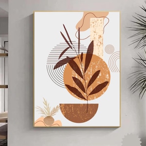 Paquete de carteles bohemios, galería de arte de pared bohemio, decoración del hogar bohemio, impresiones modernas, impresiones de arte de pared con decoración boho, arte de pared imprimible
