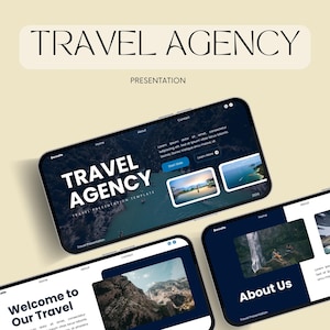 Travel Agent Canva Website Travel Website Template Travel Landing Page Travel Agency Website One Page Website Travel Website Travel Advisor