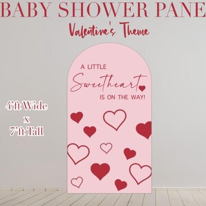 Party Prop Panels, Easy Party Decor, UV Printed, Party Backdrops, Coroplast Panels, Baby Shower theme, Valentines theme, Pink Baby Shower