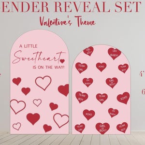 Party Prop Panels, Easy Party Decor, UV Printed, Party Backdrops, Coroplast Panels, Baby Shower theme, Valentines theme, Pink Baby Shower