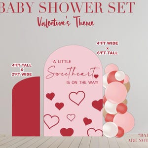 Party Prop Panels, Easy Party Decor, UV Printed, Party Backdrops, Coroplast Panels, Baby Shower theme, Valentines theme, Pink Baby Shower