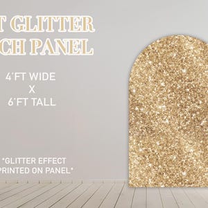 Party Prop Panels, Easy Party Decor, UV Printed, Party Backdrop, Coroplast Panel, Glitter theme, Gold Glitter Panel, Sparkle Glitter Panel