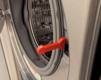 Soporte magnético para puerta de lavandería