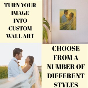 Turn Your Photo into Custom Framed Art  One of a Kind Transformation Gift