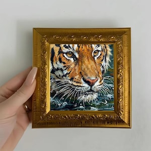 Tiger Painting - Etsy