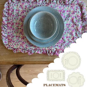 PLACEMAT sewing pattern