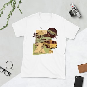 Feynman at the Beach : Short-Sleeve Unisex T-Shirt