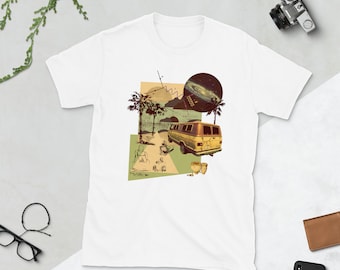 Feynman at the Beach : Short-Sleeve Unisex T-Shirt