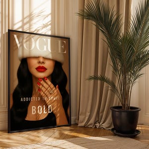 Vogue-Inspired Editorial Wall Art Bundle | High Fashion Digital Prints Glam Decor, Magazine Style Luxury Art | 10 JPG Set