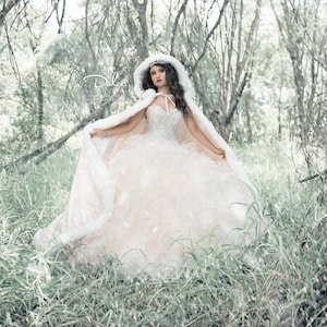 fur lined wedding dress Winter Wedding Dresses Outfits Ideas: 27 Bridal Looks+ Faqs