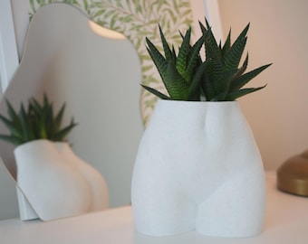 3D gedruckter weiblicher Form Planter | Body-Topf Vase
