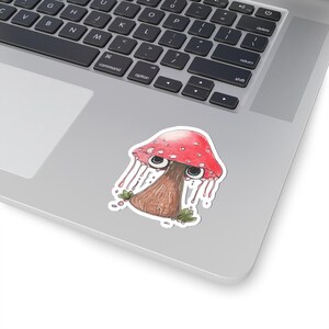 Whimsical Mushroom Stickers | Cute Eco-Friendly Décor for Kids & Adults | Perfect for Laptop, Journals, Water Bottles, Gifts