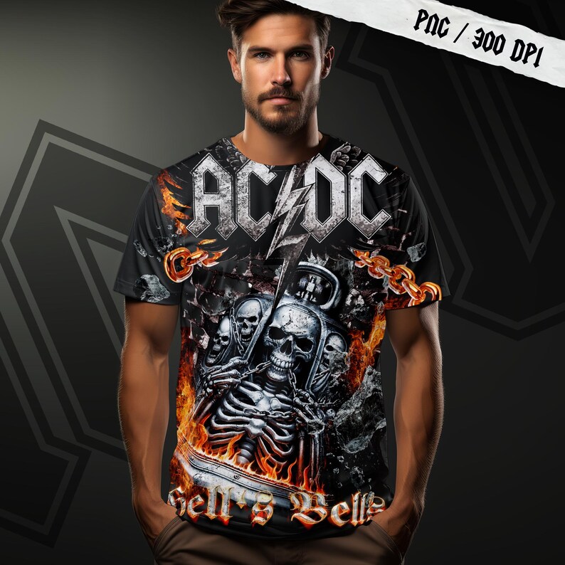 AC/DC Hell's Bells PNG File | Ac/dc Png,rock Band, Acdc Logo, Metal ...