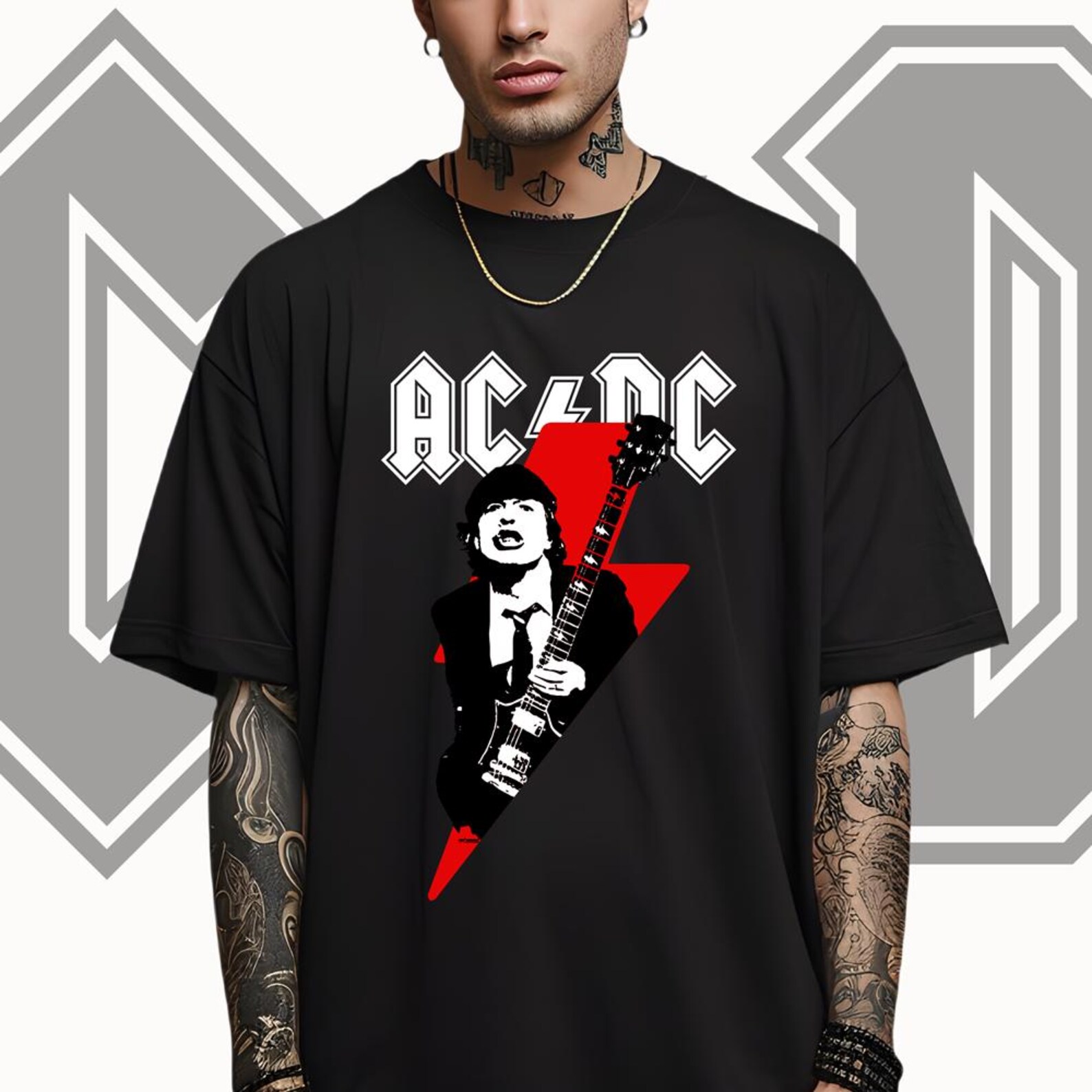Acdc Logo Svg Bundle, Acdc Shirt, Rock Band Svg, Acdc Logo, Metal Shirt ...