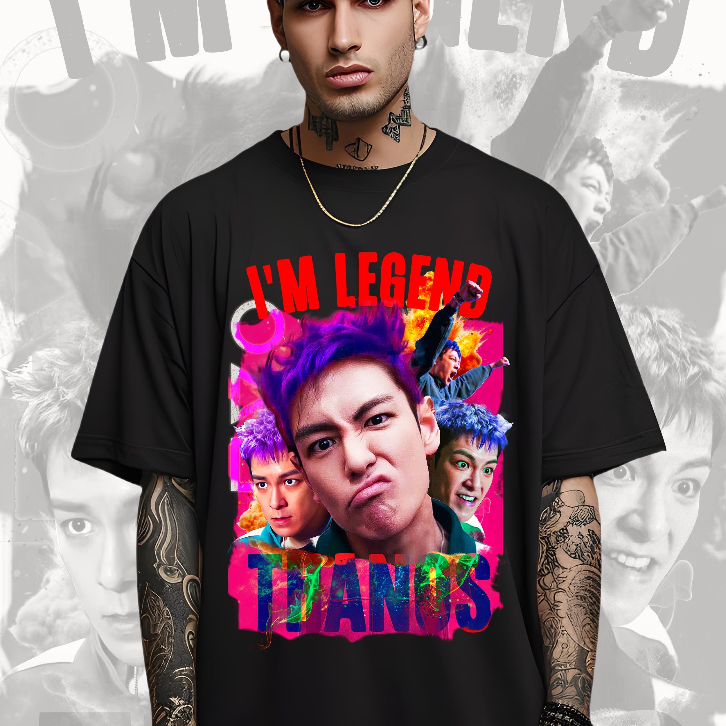 イカゲーム T.O.P THANOS T-shirt Mサイズ 白/黒 s-l400.jpg