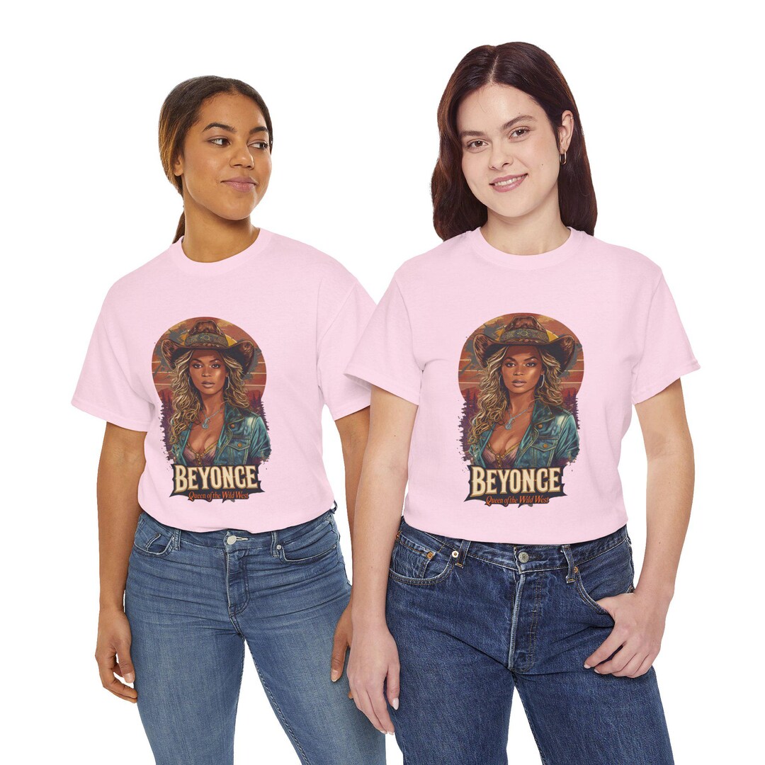 Beyonce Inspired Unisex Heavy Cotton Tee, Music Lover Gift, Pop Culture ...