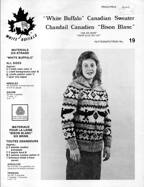 Cowichan Style Zip Up Sweater 19